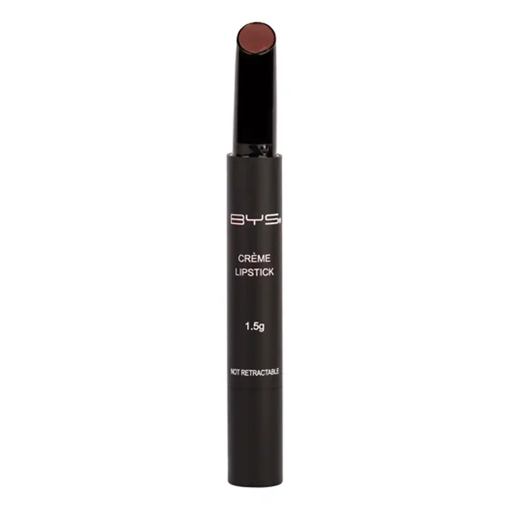 BYS Creme Lipstick Lip Colour Cream/Silky Cosmetic Beauty Face Makeup Eva 1.5g