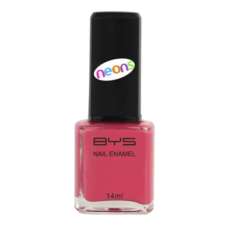BYS Matte Pink Nail Polish Enamel Lacquer Chip Resistant Lasting Quick Dry 14ml