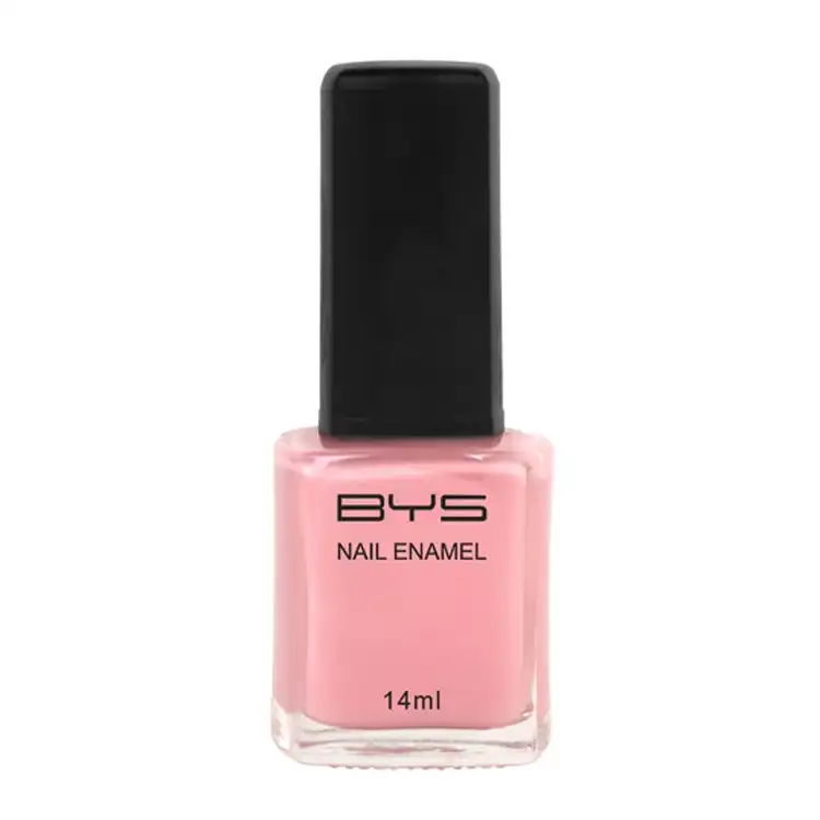 BYS Strike a Posy Nail Polish Enamel Lacquer Gloss Lasting Quick Dry 14ml Pink