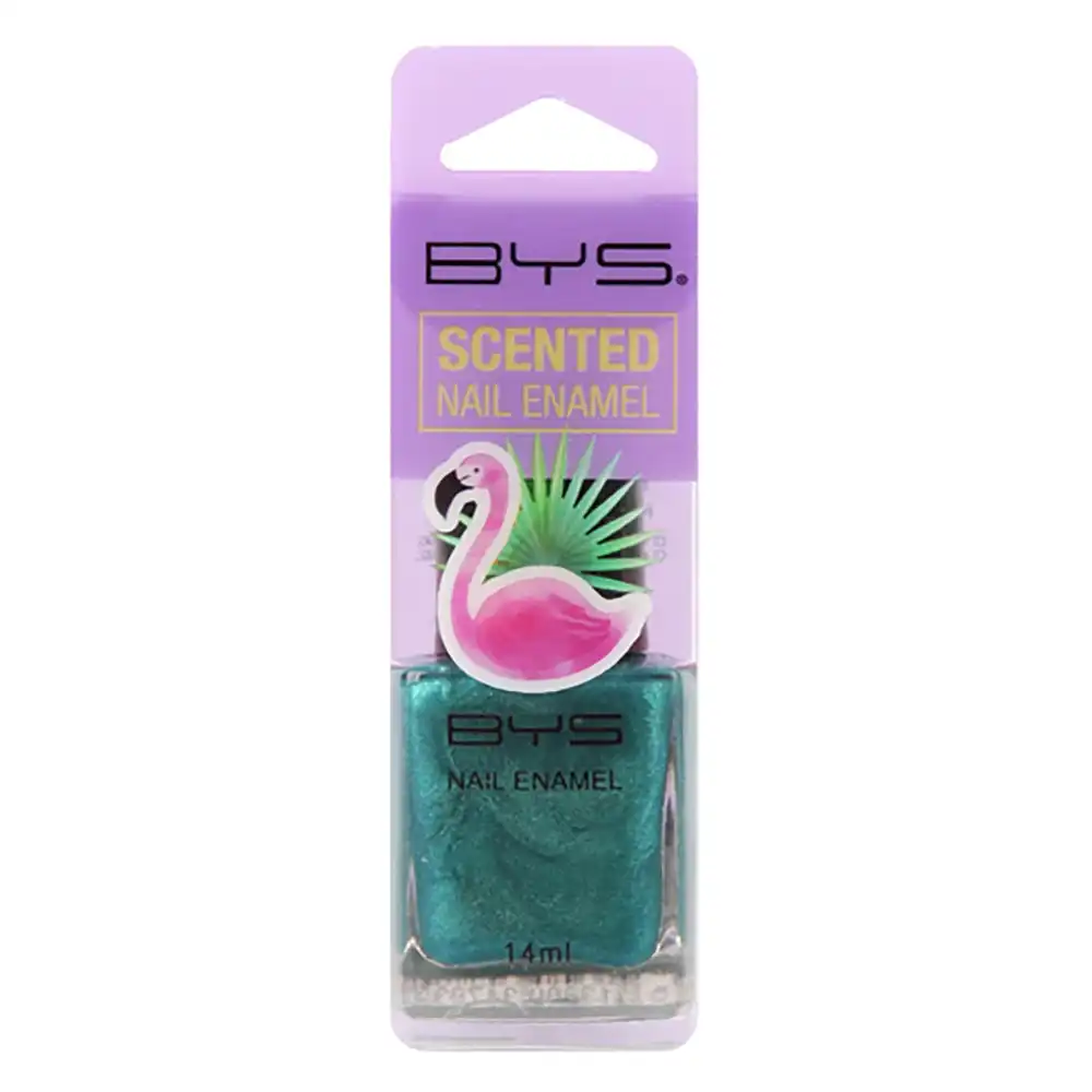 BYS Scented Tropical Nail Polish Enamel Lacquer Gloss Lasting Quick Dry 14ml