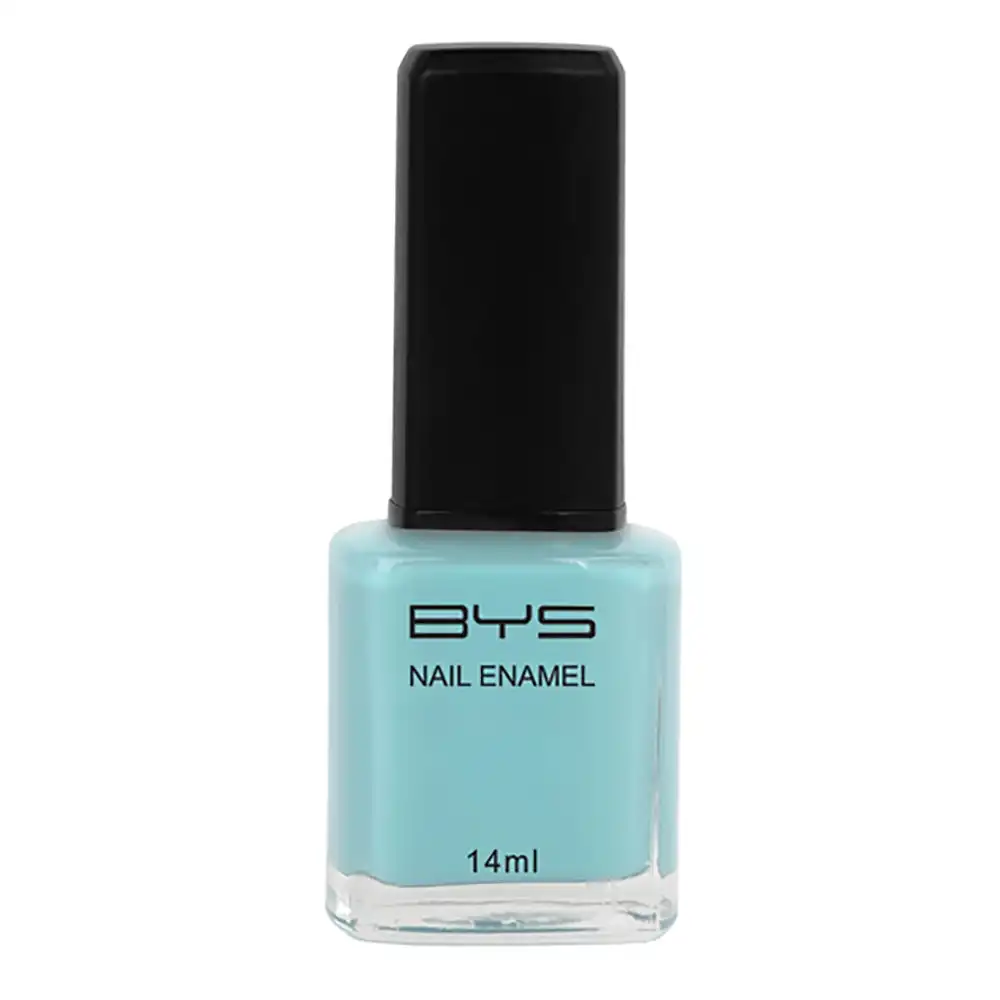 BYS Sky's The Limit Nail Polish Enamel Lacquer Gloss Lasting Quick Dry 14ml Cyan