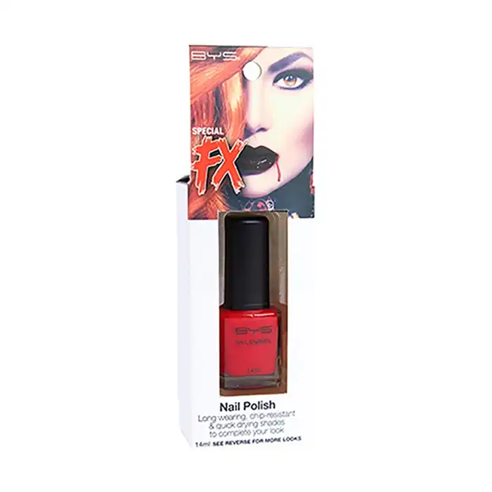 BYS Nail Polish Enamel Lacquer Special FX Gloss Makeup Quick Dry Manicure 14ml R