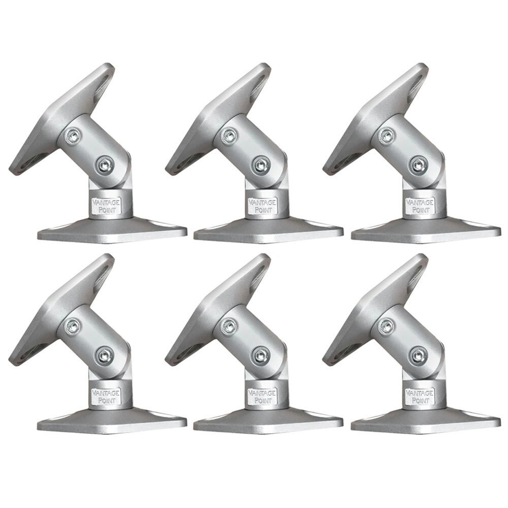 6PK SoundGear Wall/Ceiling Mount/Bracket w/extension for Satellite Speaker SLV