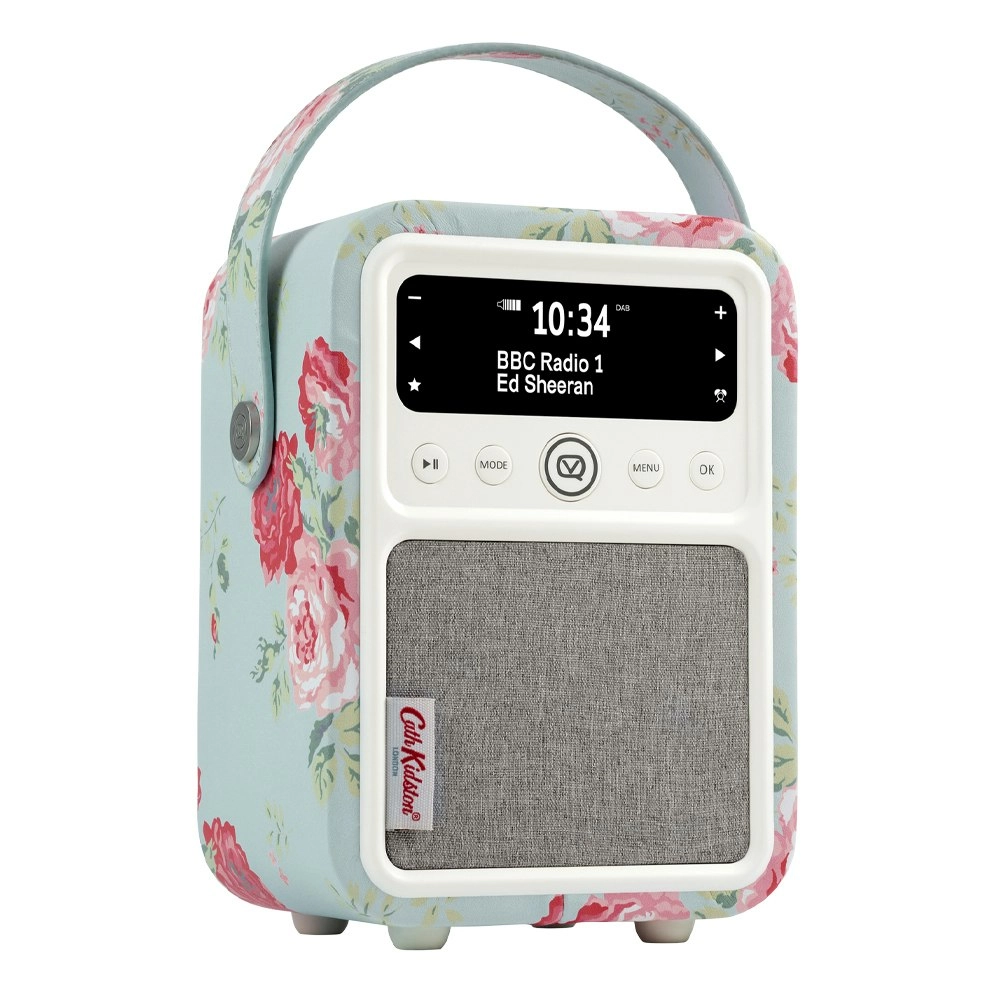 VQ Monty DAB+ Digital FM Radio/Bluetooth Speaker Cath Kidston Antique Rose