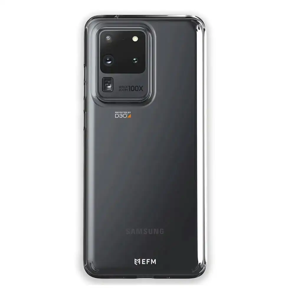 EFM Alaska D3O Crystalex Case/Armour For Samsung Galaxy S20 Ultra 6.9" Clear