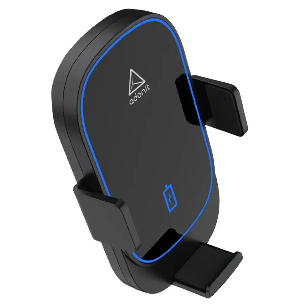 Adonit 15W Wireless Car Charger Smartphones Mount w/50mAh Battery USB-C Port