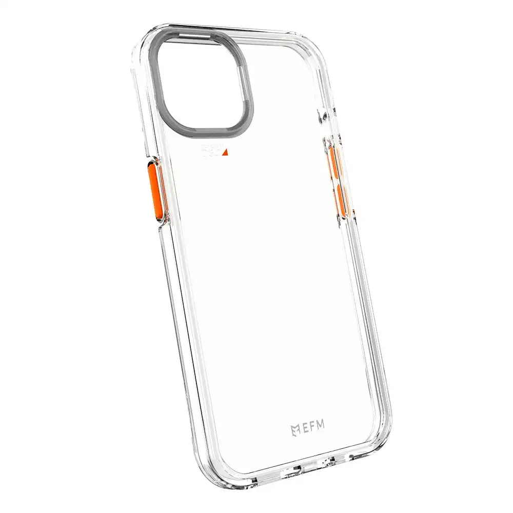 EFM Aspen Case Armour Protection Cover w/ D3O Crystalex for iPhone 13/6.1" Clear