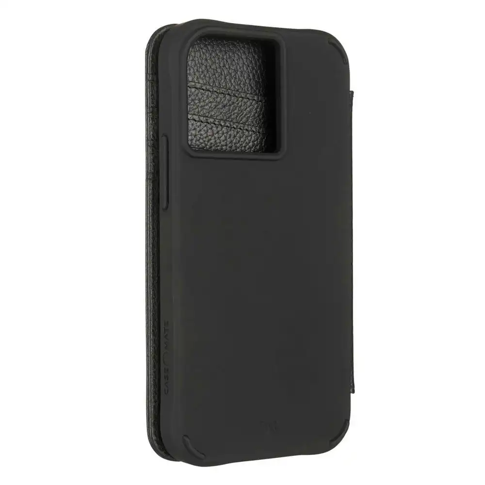 Case-Mate Tough MagSafe Wallet Folio Case Cover Protection for iPhone 13 Black