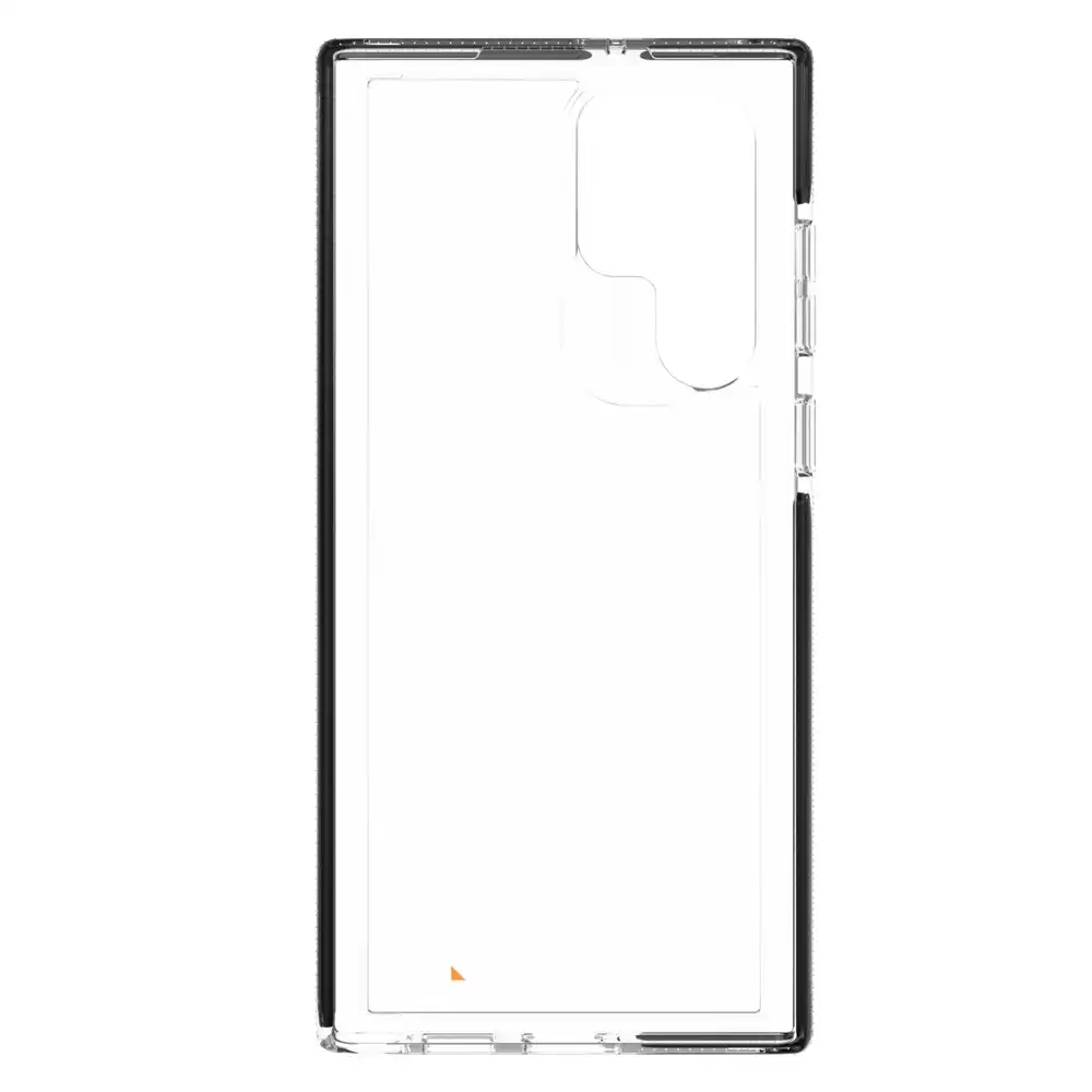 Gear4 Santa Cruz D3O Clear Phone Case Cover for Samsung Galaxy S22 Ultra Black