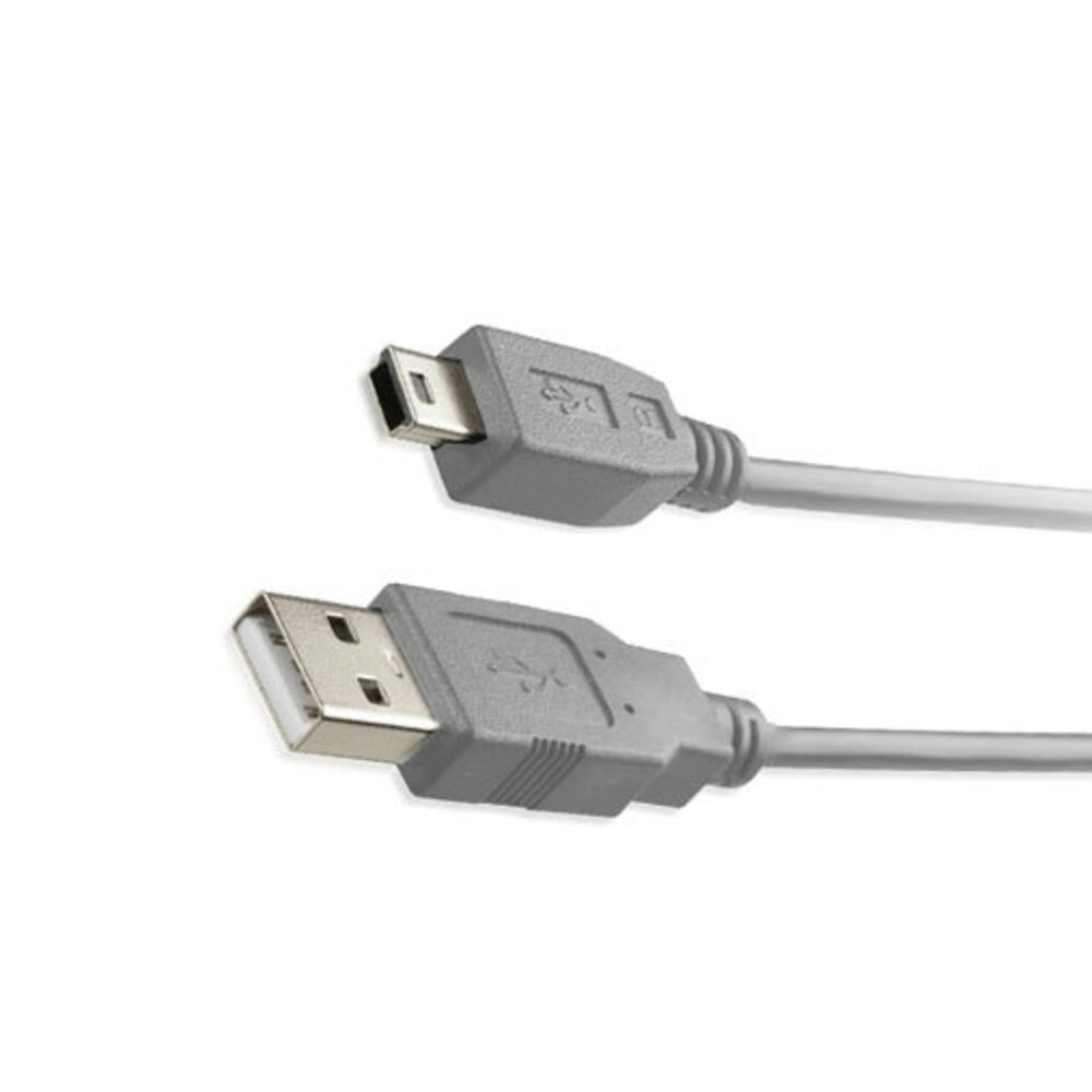 Sansai 1.8m 2.0 USB A to 5 Pin Mini B Male Data Cable for Hard Drive/Camera