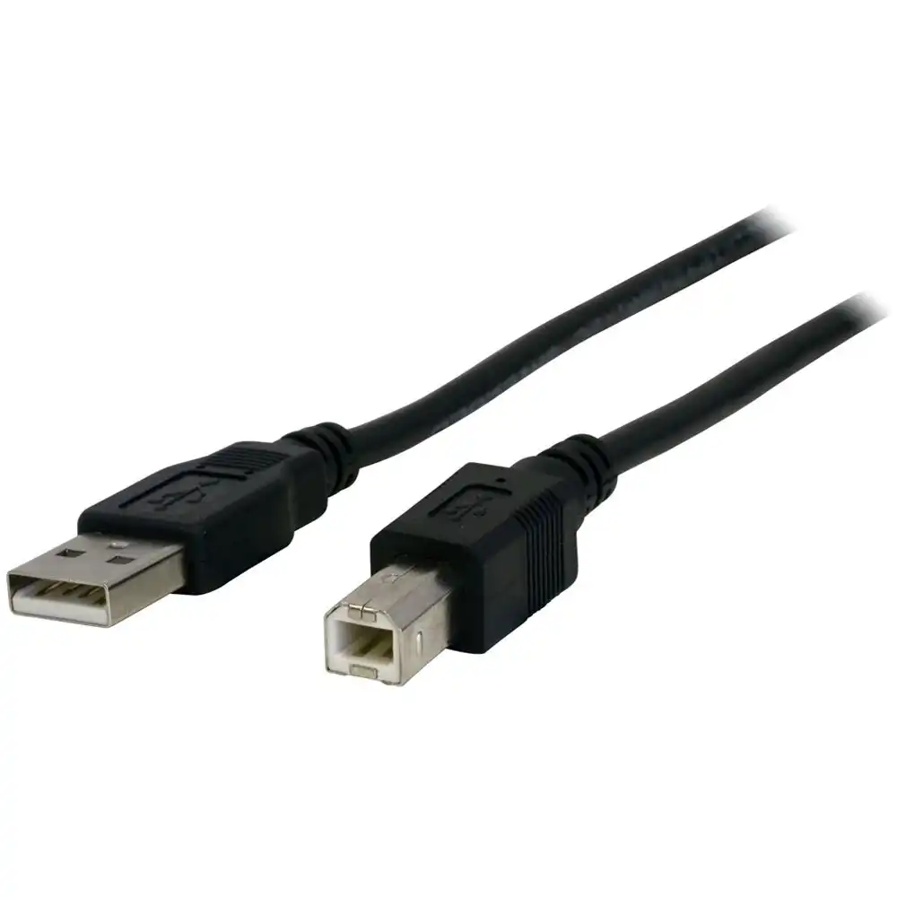 2PK PRO.2 USB 2.0 Type A Male to B Plug 2m Cable/Lead Cord for Computer Printer