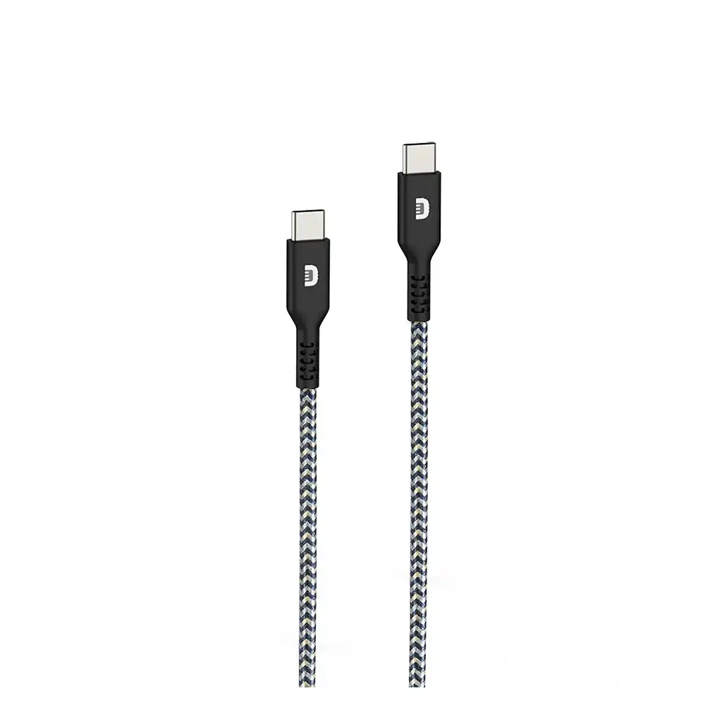 Zendure SuperCord USB-C to USB-C 1M Braided Nylon Charging Cable for Phones BLK