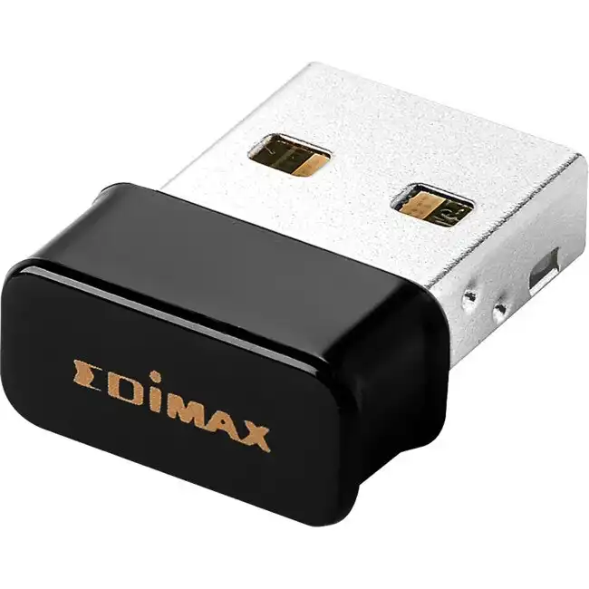 Edimax N150 Portable Wi-Fi & Bluetooth 4.0 Nano USB Adapter for Windows 7/8.X/10