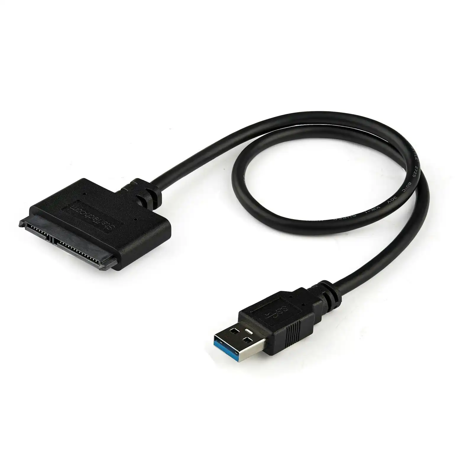 Star Tech 6Gbps USB-A 3.0 to SATA Adapter Transfer Cable for 2.5" SSD/HDD Drive