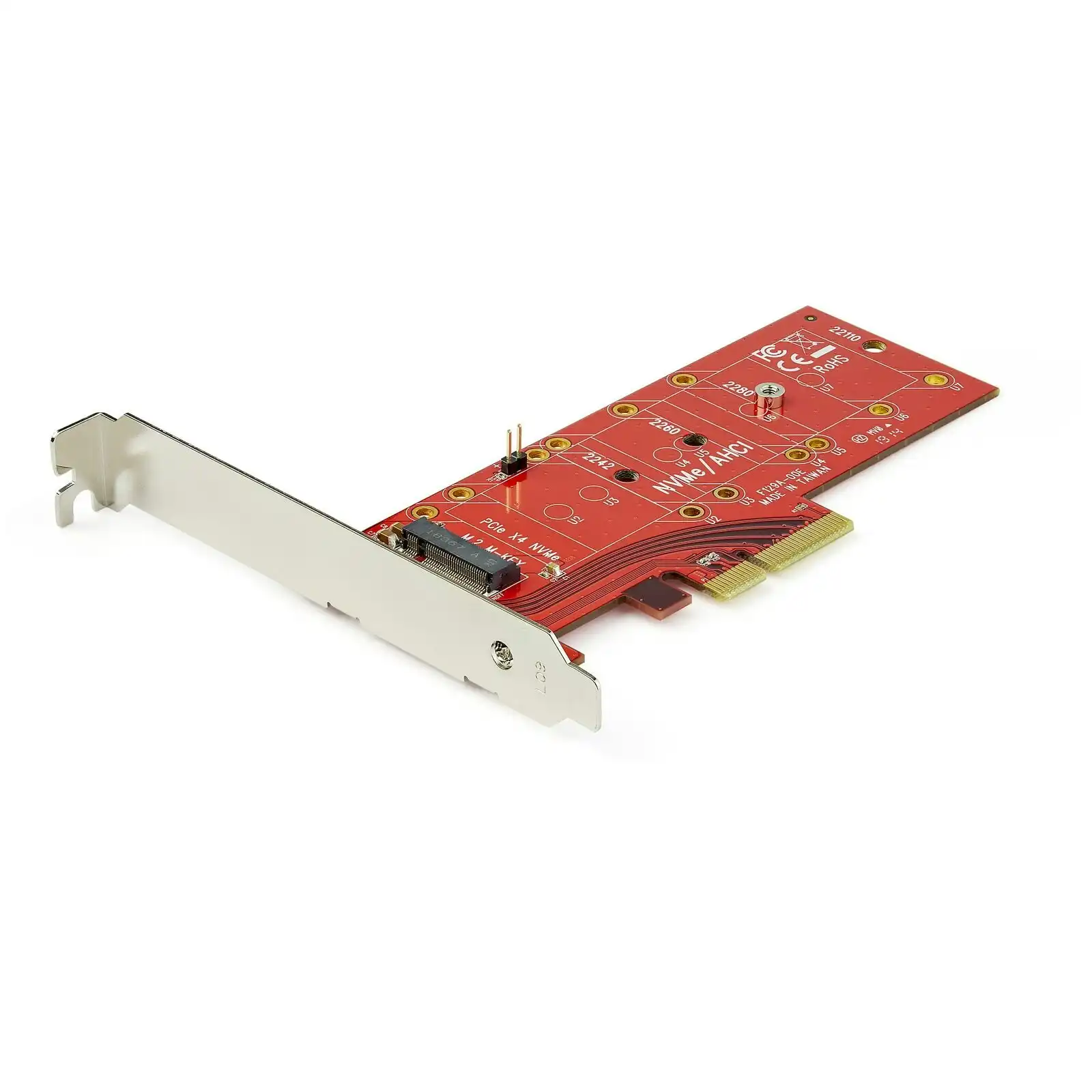 Star Tech Ultra Fast x4 PCIe 3.0 to M.2 PCIe SSD Adapter for M.2 NVMe/AHCI/SSD