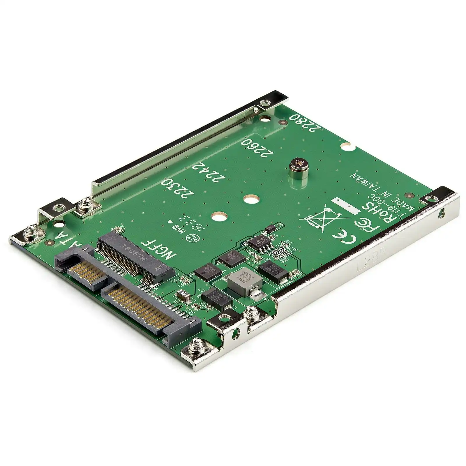 Star Tech 6Gbps M.2 SSD to 7mm High 2.5" SATA Adapter/Converter Open Frame SSD