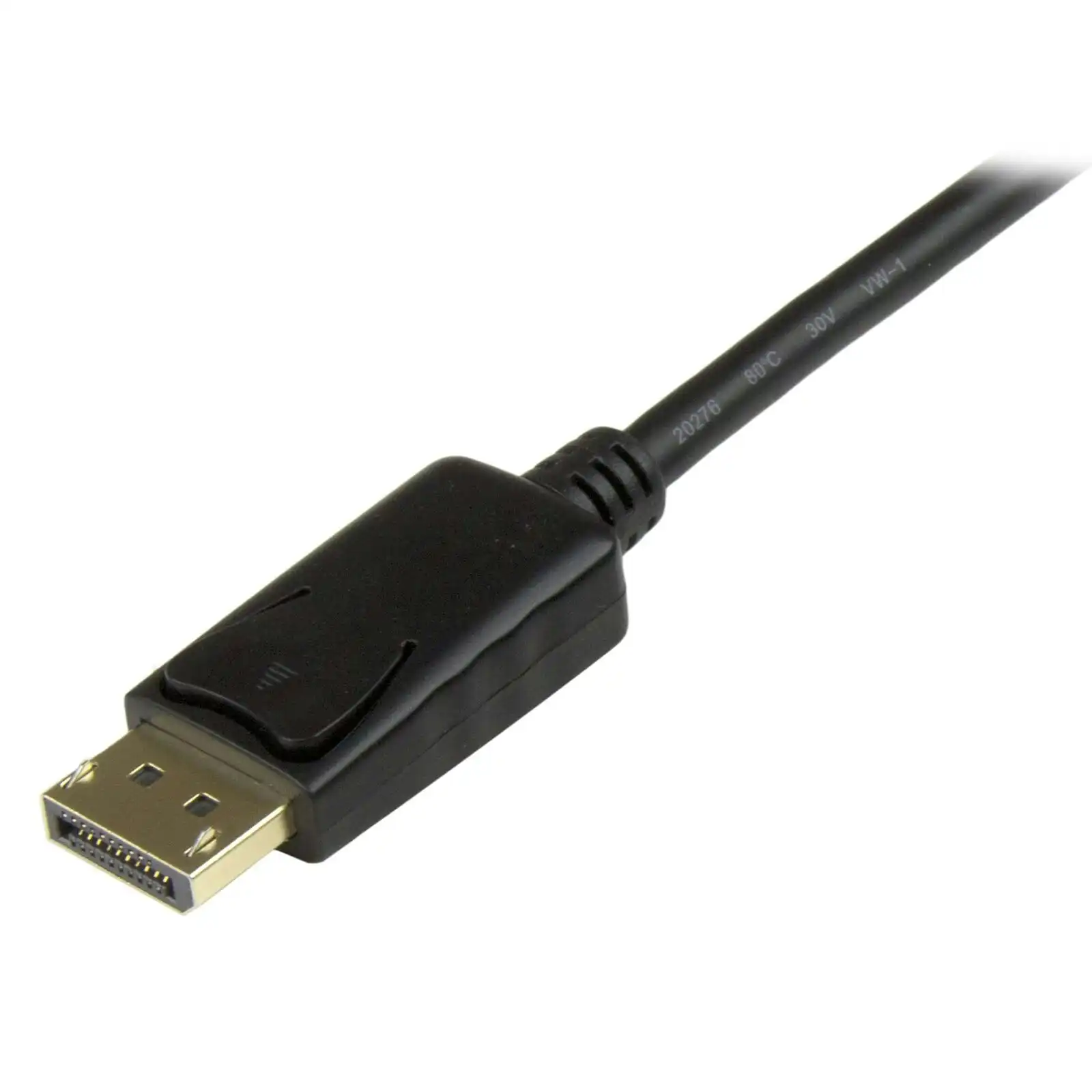 Star Tech DisplayPort To DVI Converter Cable 3ft 1080p Black For PC/Monitors