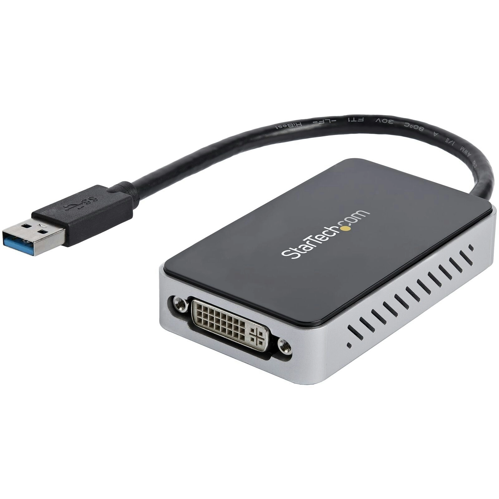 Star Tech 1920x1200 HD 5G USB 3.0 to DVI TAA Adapter w/ 1 USB Port for Windows