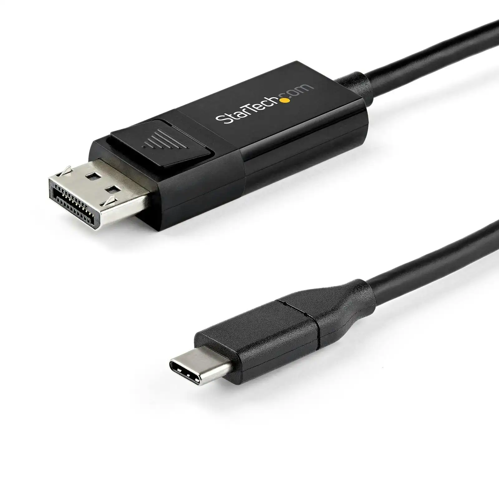 Star Tech 2m USB C To DisplayPort 1.4 Reversible Cable BLK 8K/60Hz For PC/Laptop