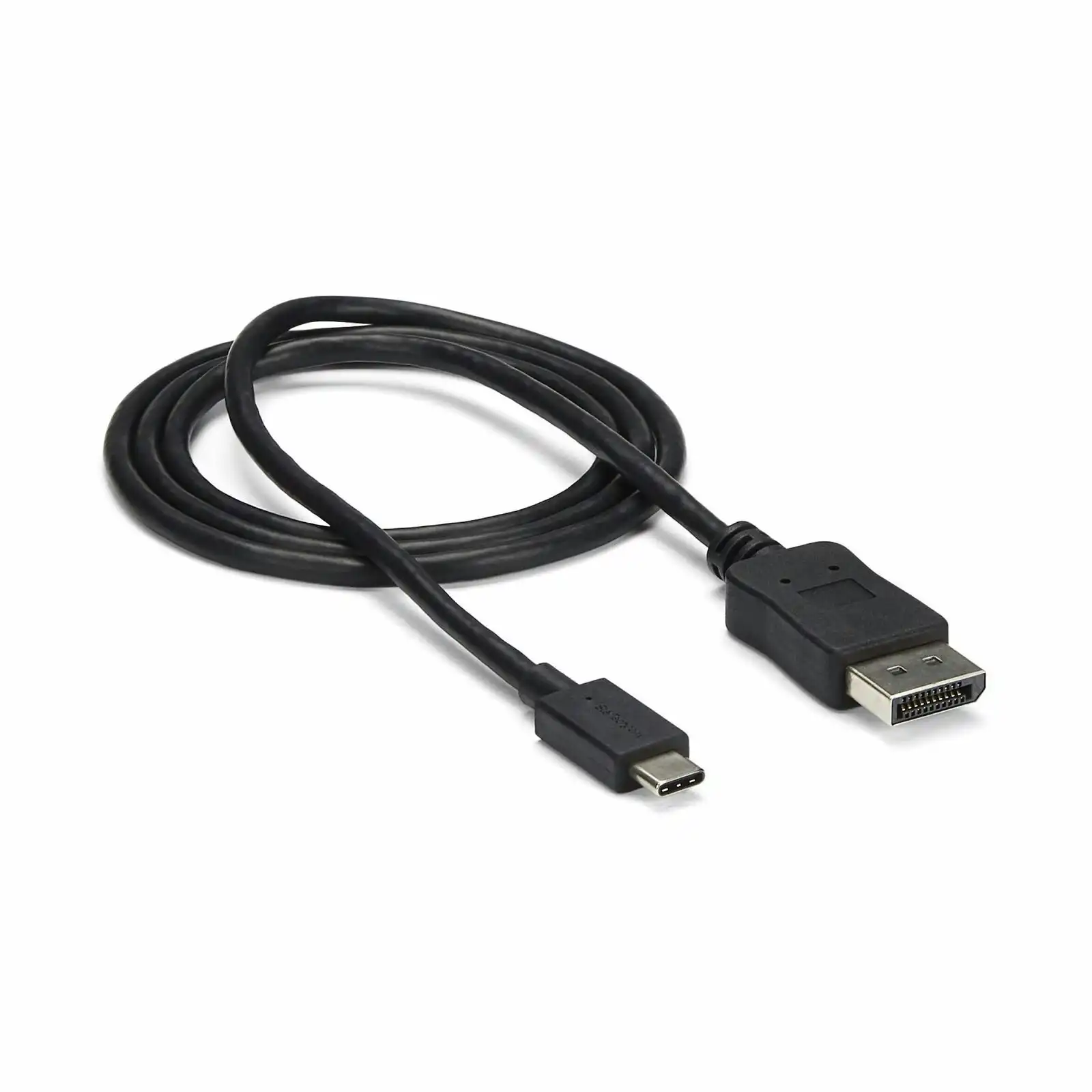 Star Tech 1m USB C To DisplayPort 1.2 Cable 4K/60Hz 21.6Gbps BLK For Windows/Mac