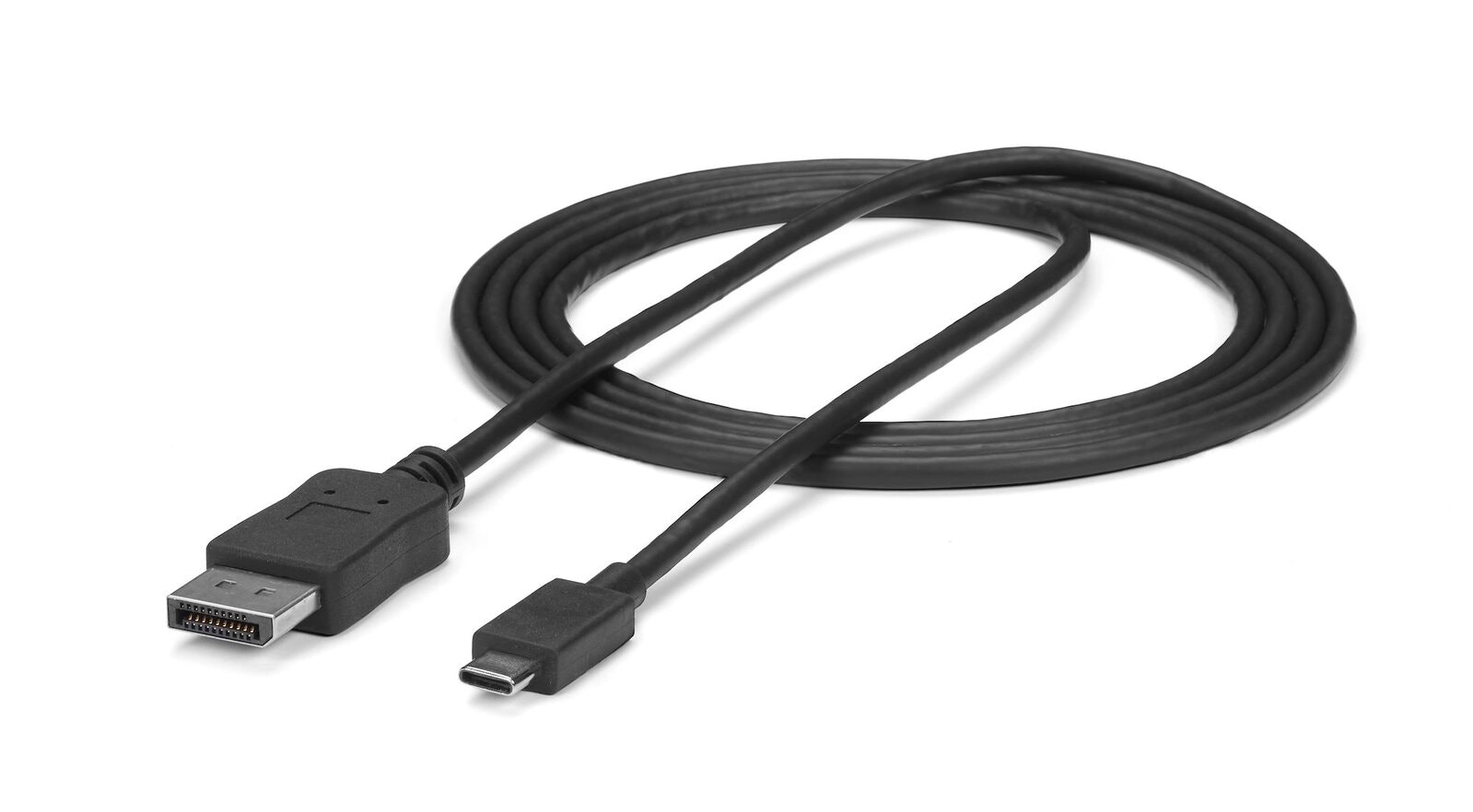 Star Tech 1.8m BLK USB C To DisplayPort 1.2 Cable 21.6Gbps 4K/60Hz For PC/Laptop