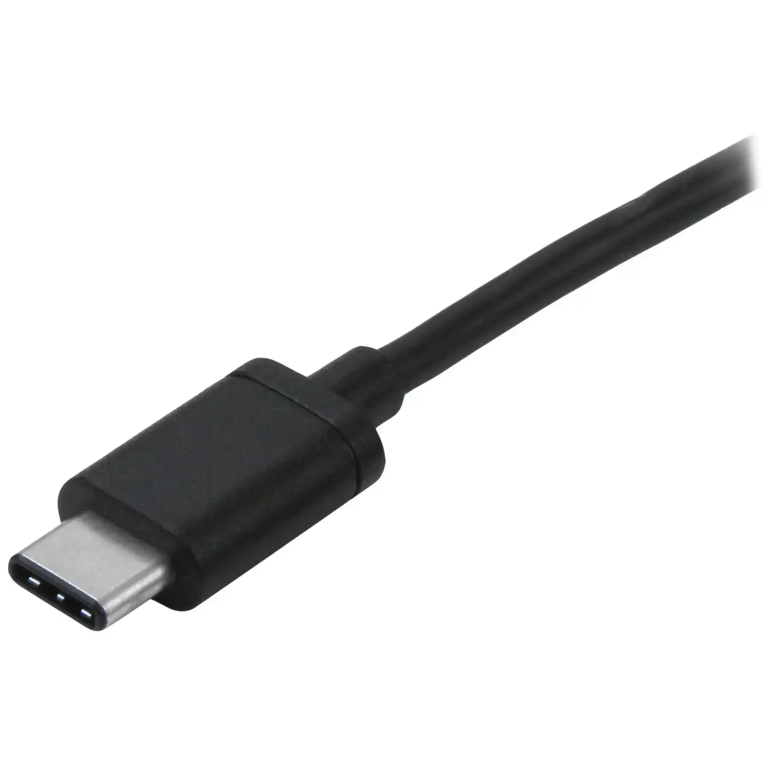 Star Tech 2m USB-C Cable Male To Male For USB-C Devices/Mac/ChromeBook Black