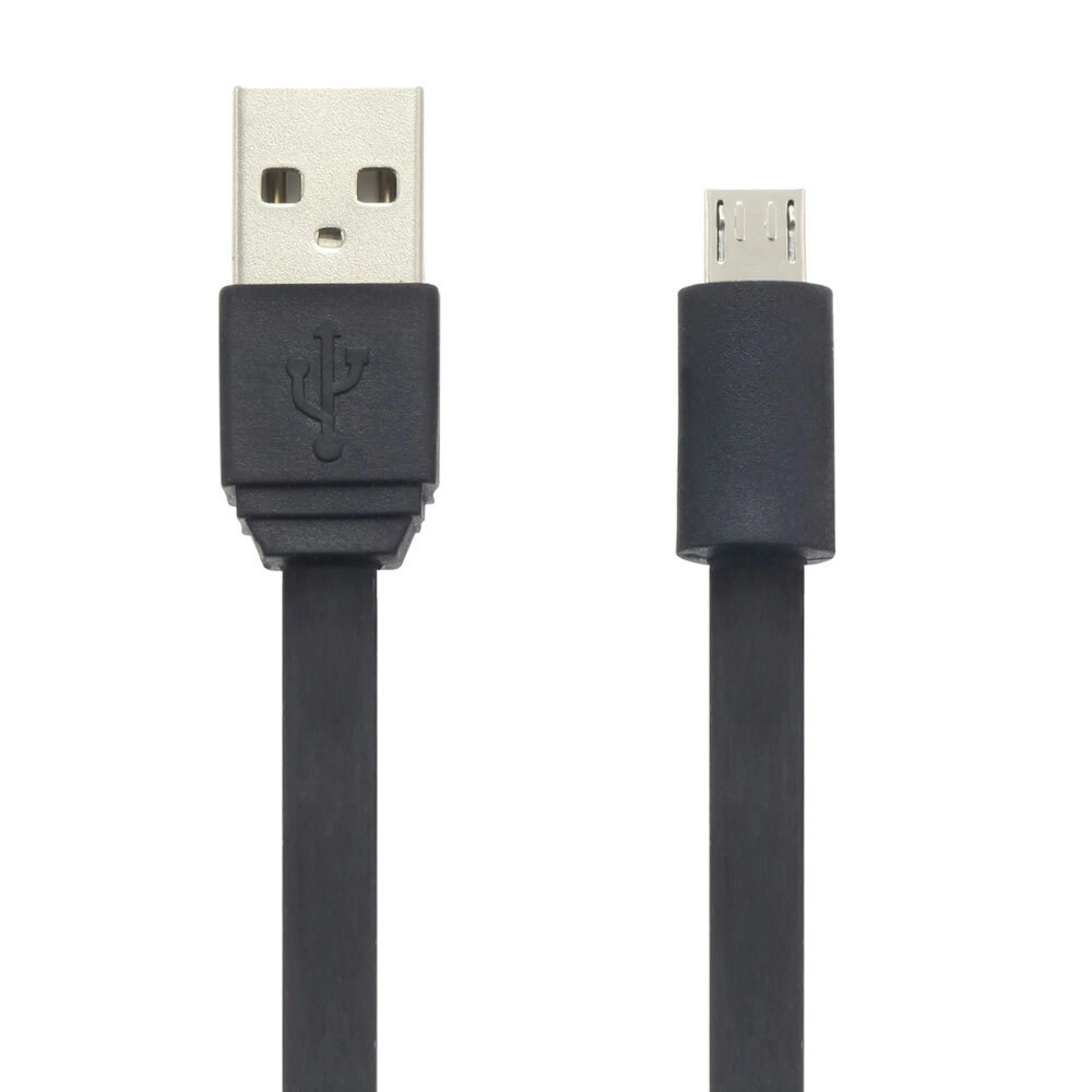 Moki 3m King Size MicroUSB to USB Sync/Charge Flat Cable for Android Phone/PC