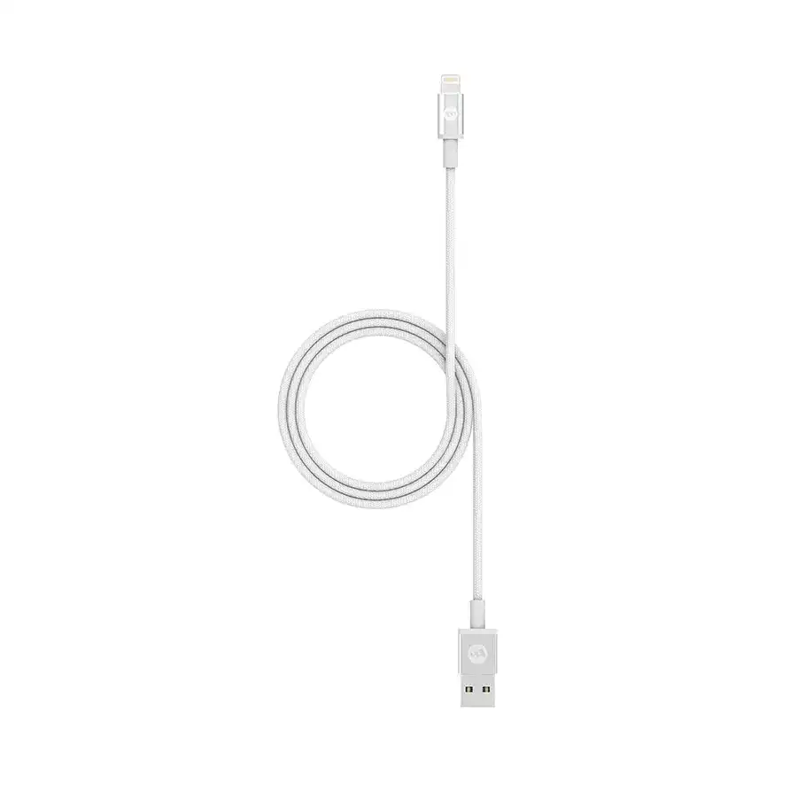 Mophie USB-A to Lightning MFI-Certified Charging Cable 1m for Apple iPhone White