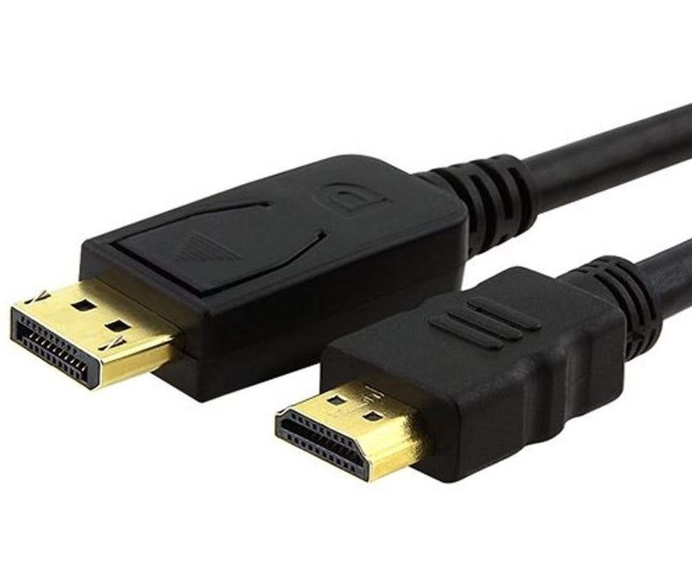 Astrotek DisplayPort DP to HDMI Adapter Converter Cable 2m Male to Male Black