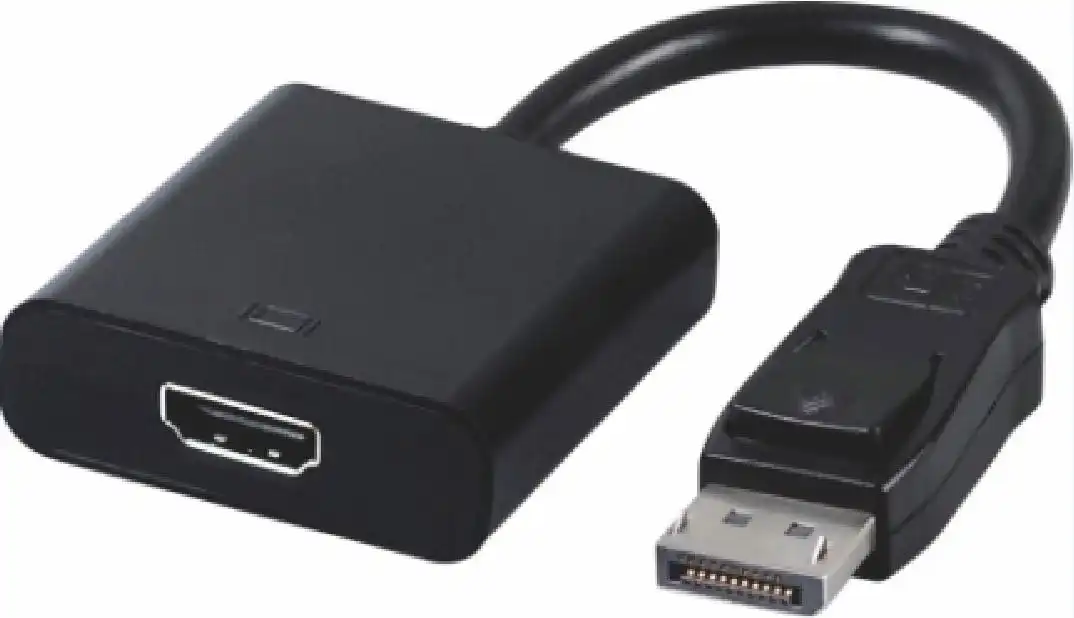 Astrotek 20cm Male HDMI To Female DisplayPort DP 1080p 4k Adapter Converter Cord