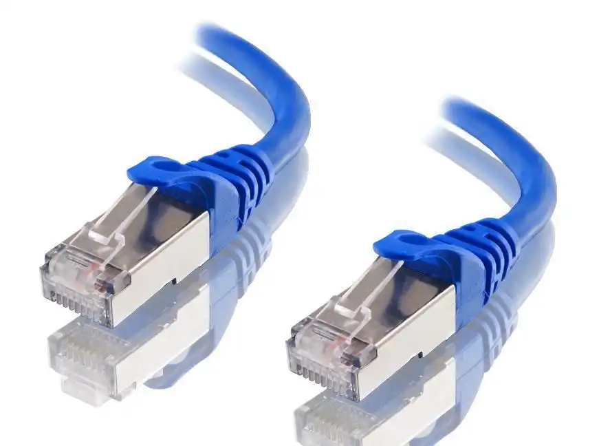 Astrotek 50m RJ45 CAT6A Shielded Ethernet Network LAN Patch Lead Cable Cord Blue