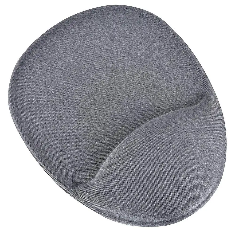 DAC Computer Mouse Pad Wrist/Palm Rest Support Ergonomic Super Gel Cushion Grey