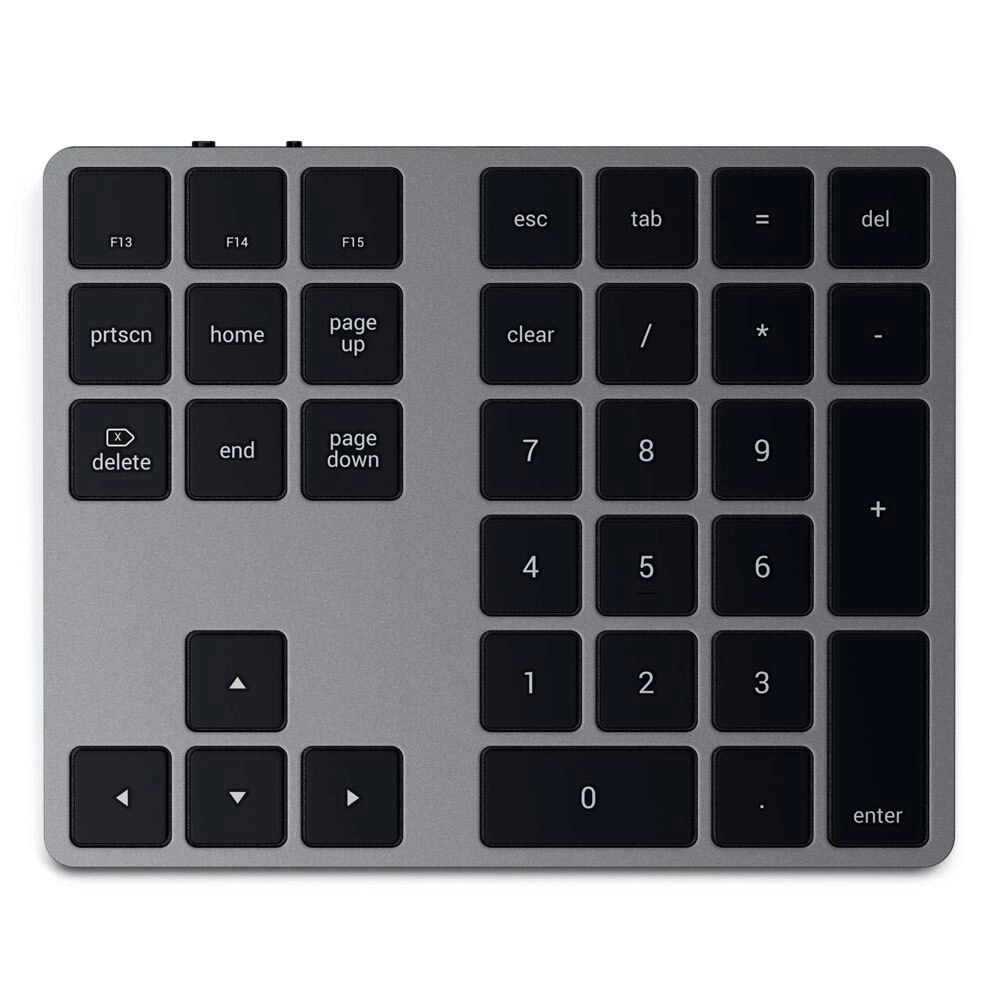 Satechi USB-C Rechargeable Keypad Bluetooth Wireless Extension f/ Keyboard Grey