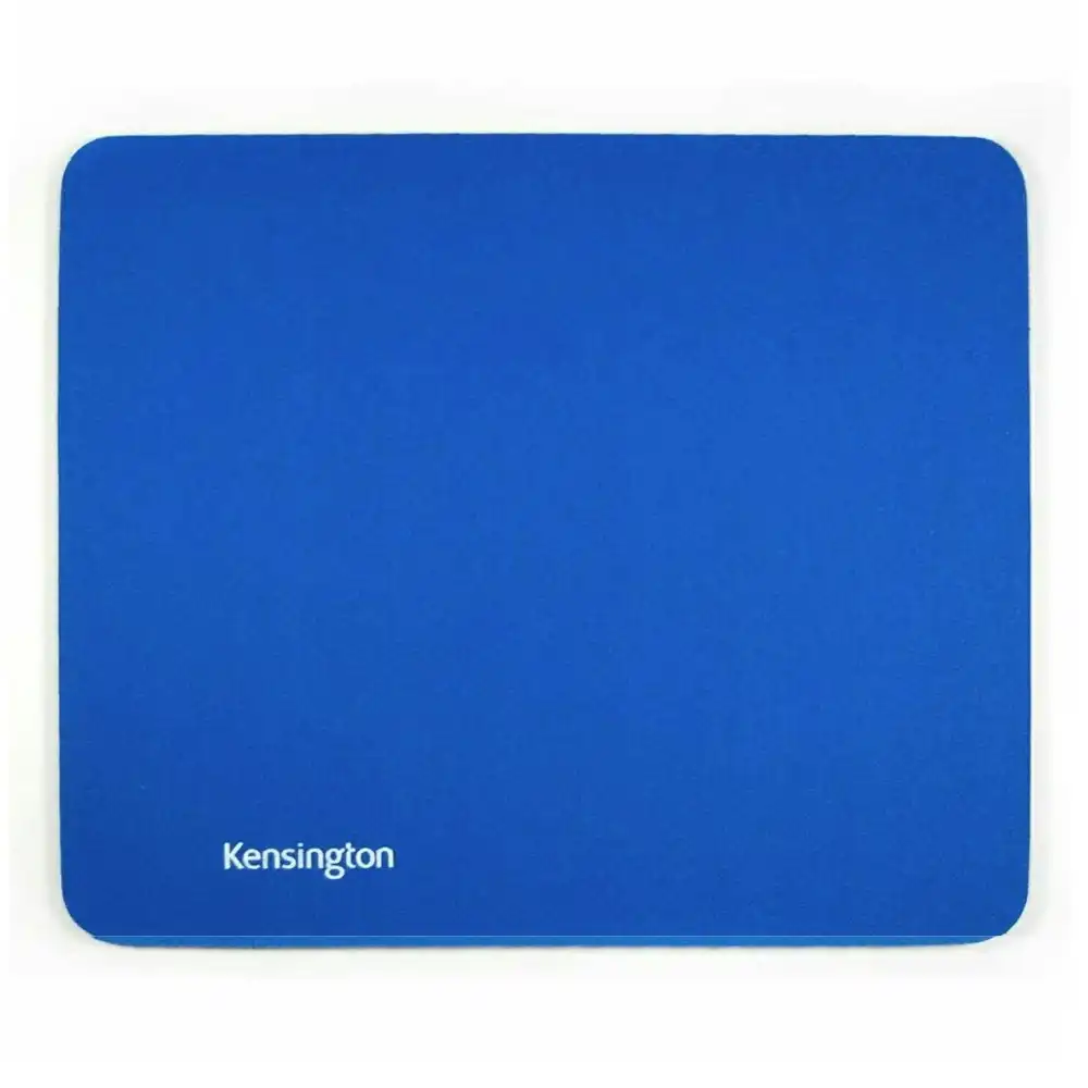 Kensington Basic Mouse Pad Mat Mousepad for PC/Laptop Desktop Computer Blue