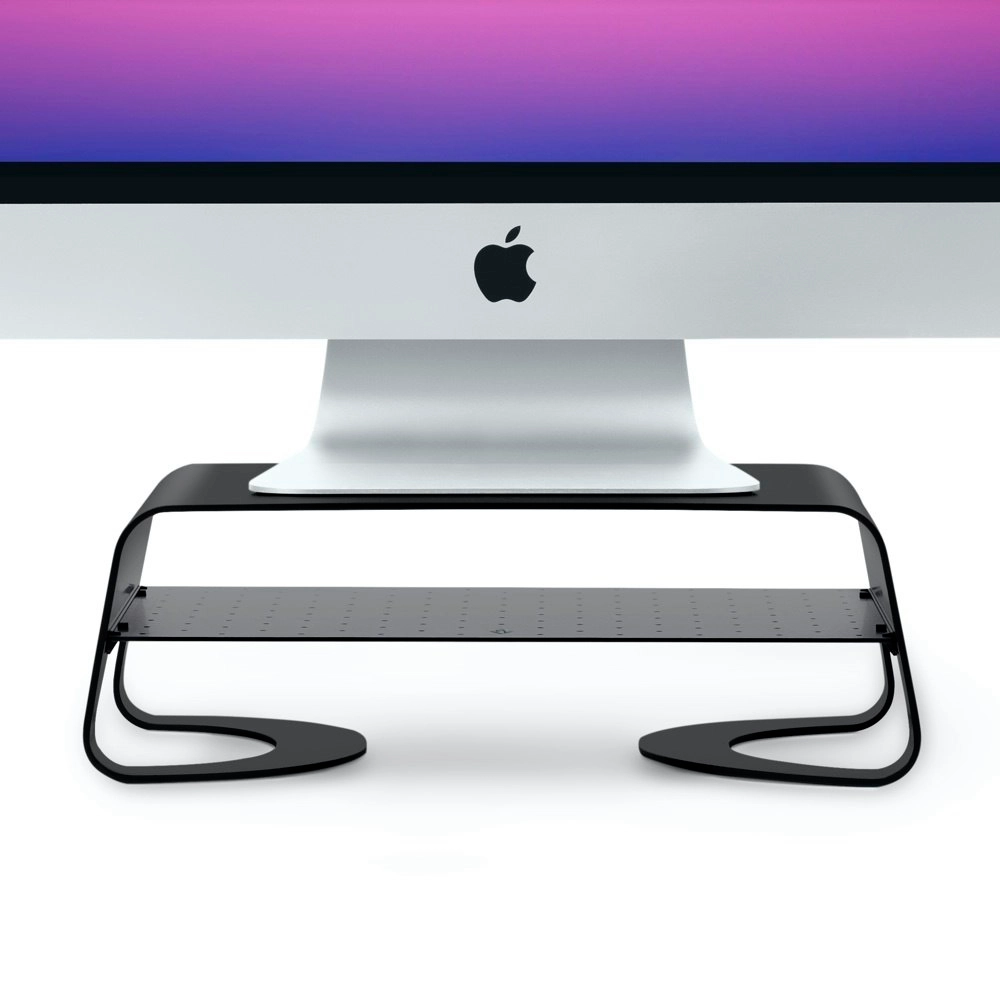 TwelveSouth Curve Riser 10" Wide Base Monitor Stand/Elevator for iMac/Monitors