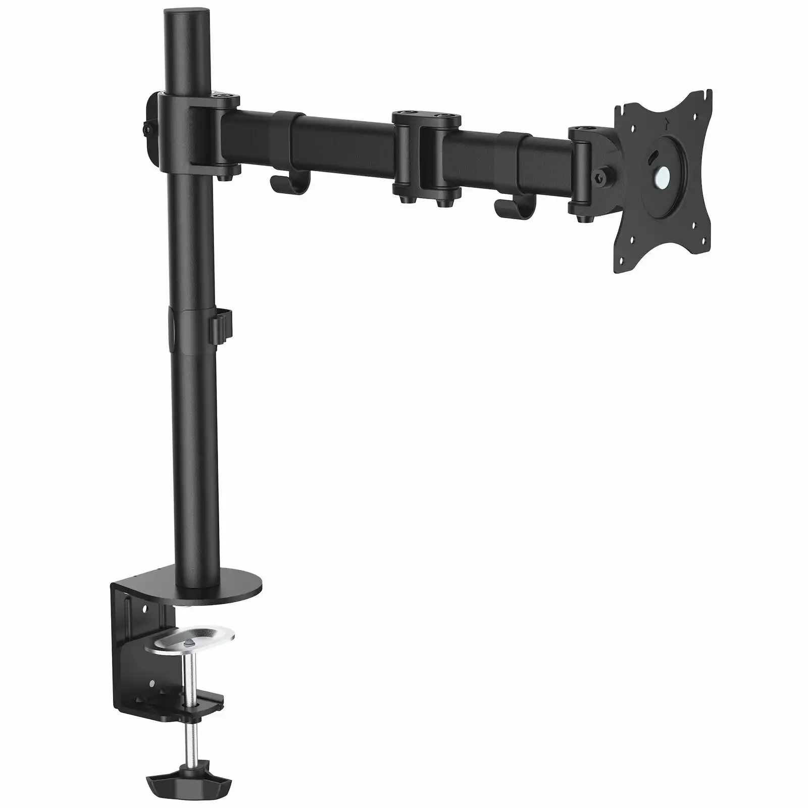 Star Tech Single Desk Mount Articulating Monitor Arm for 27-34in 8kg Display SLV