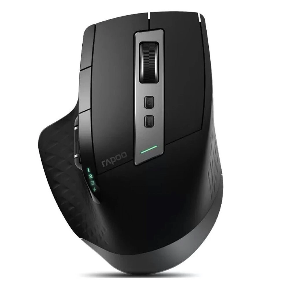 Rapoo MT750S Multi-Mode Wireless Laser Bluetooth 3200DPI Mouse for PC/Laptop BLK