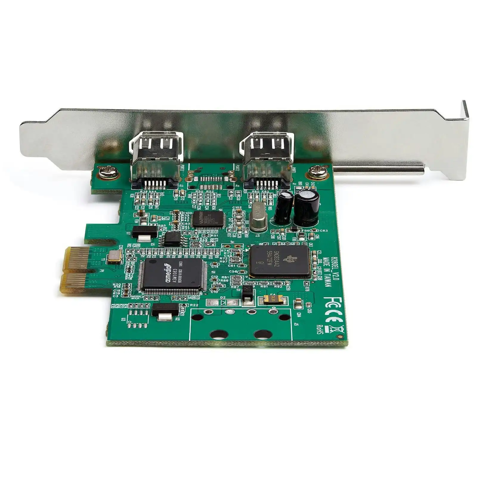 Star Tech 2-Port PCI Express 1394A 6-Pin FireWire Adapter Expansion Card for PC
