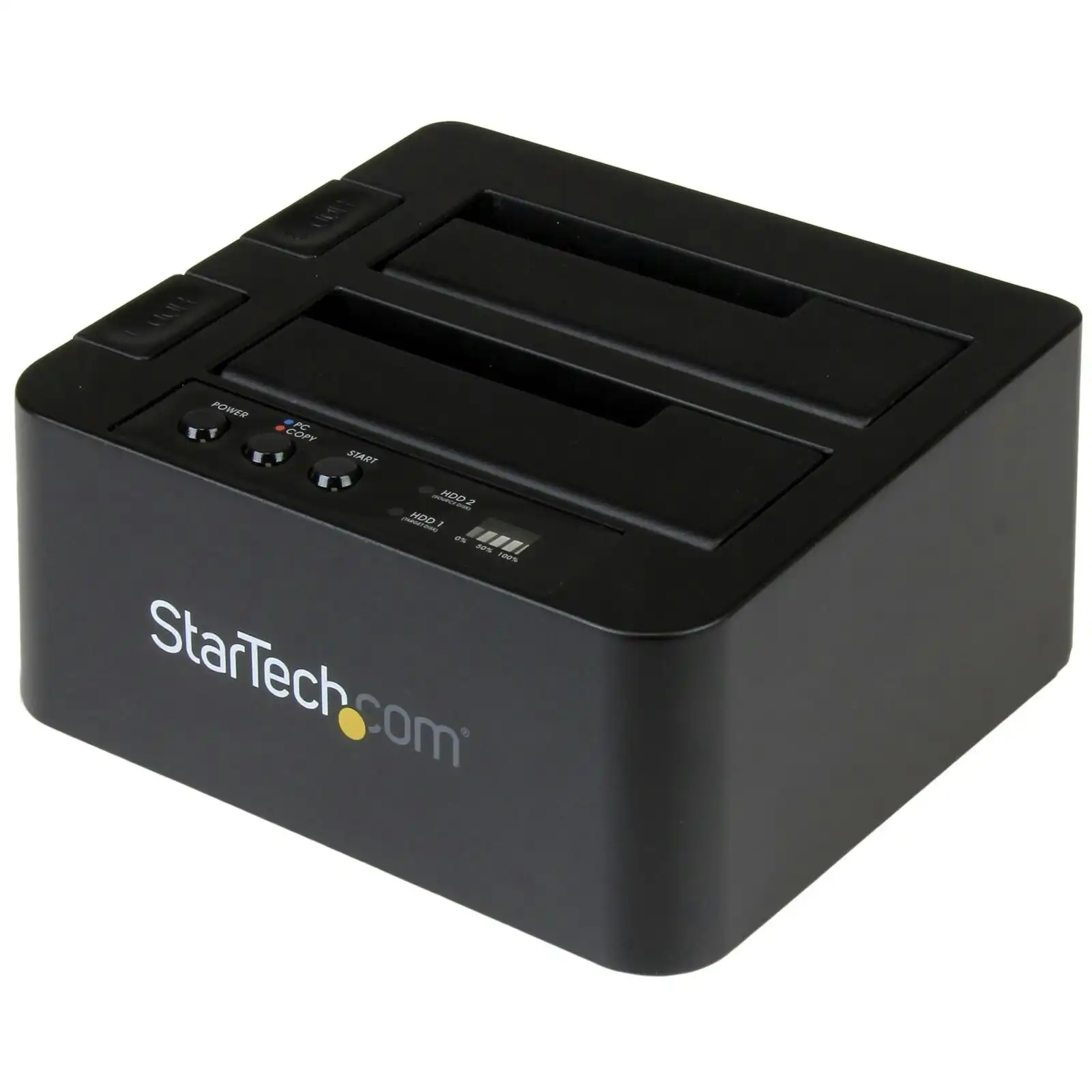 Star Tech Standalone Duplicator Cloner Dock for 2.5"/3.5" SATA SSD/HDD Drives