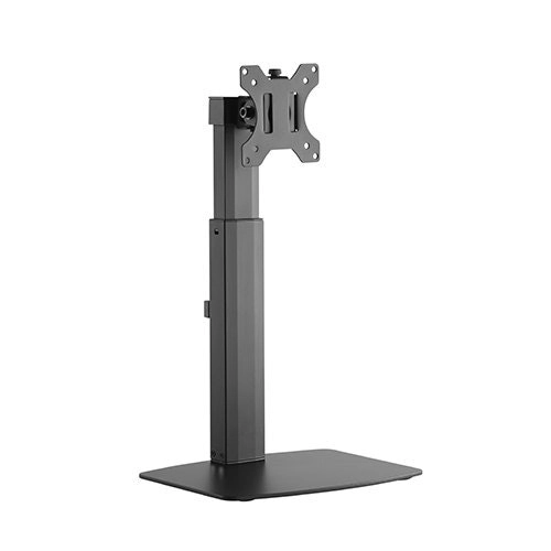 Brateck Single 17'-32' Screen Monitors Stand Flat/Curved Pneumatic Vertical Lift