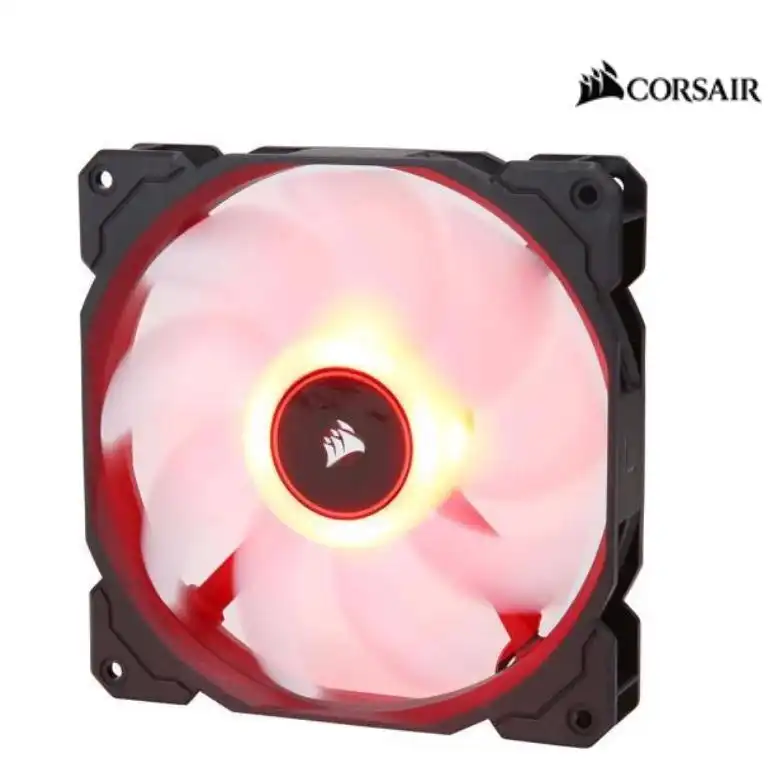 Corsair Air Flow AF140 140mm Low Noise 1150 RPM LED Cooling Fan for PC Case Red
