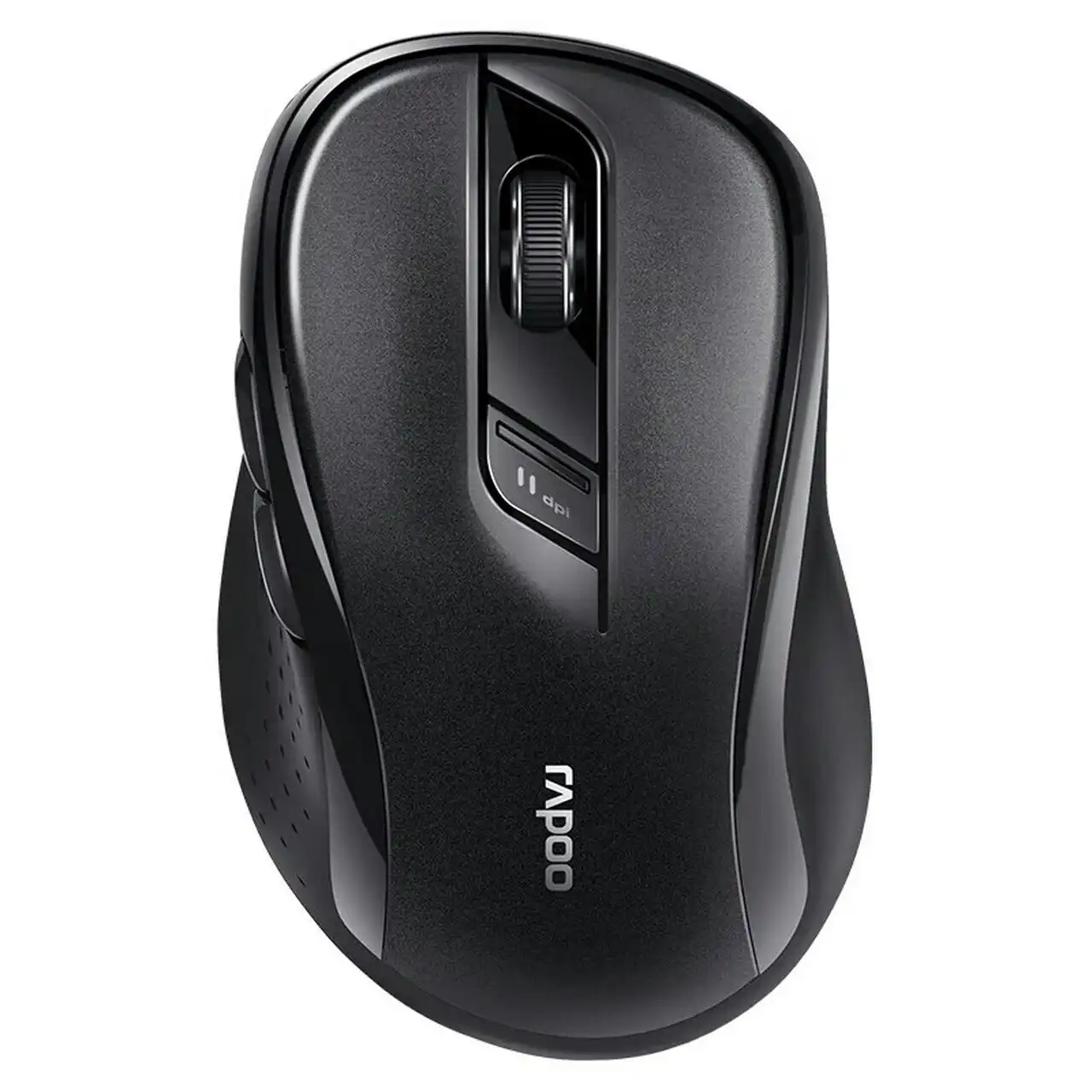 Rapoo M500 Wireless/2.4GHz Bluetooth Optical Mouse For PC/Computer Laptop Black
