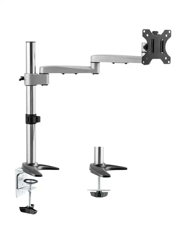 Astrotek Adjustable Desk Monitor Stand/Mount/Arm/Clamp 44cm Tilt/Swivel/Rotate
