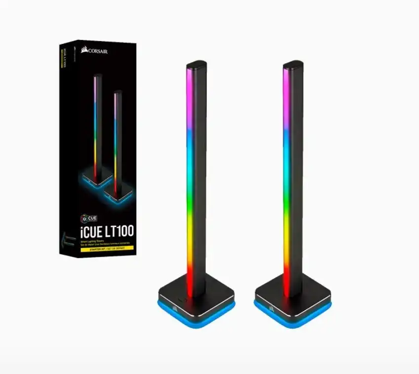 Corsair iCUE Smart RGB LED Ambient Lighting 4 Towers Starter Kit for Gaming PC
