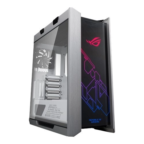 Asus GX601 Rog Strix Helios ATX/EATX White Mid-Tower Gaming Case Tempered Glass