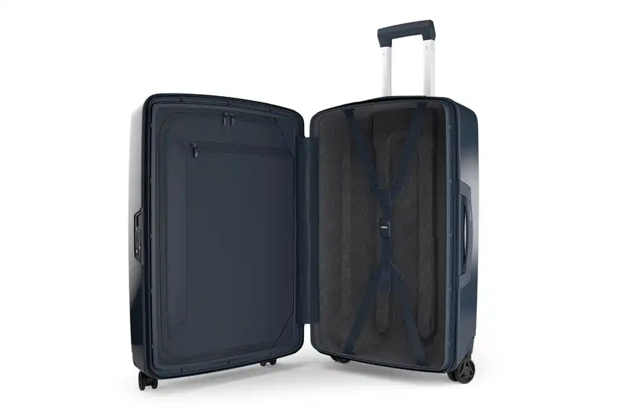Thule Revolve Spinner 68cm/63L Luggage Travel Trolley Suitcase Wheeled Bag Blue