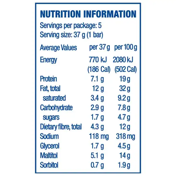 15pc Atkins Low Carb 37g Day Break Protein Bar Healthy Diet Snack Hazelnut Crisp
