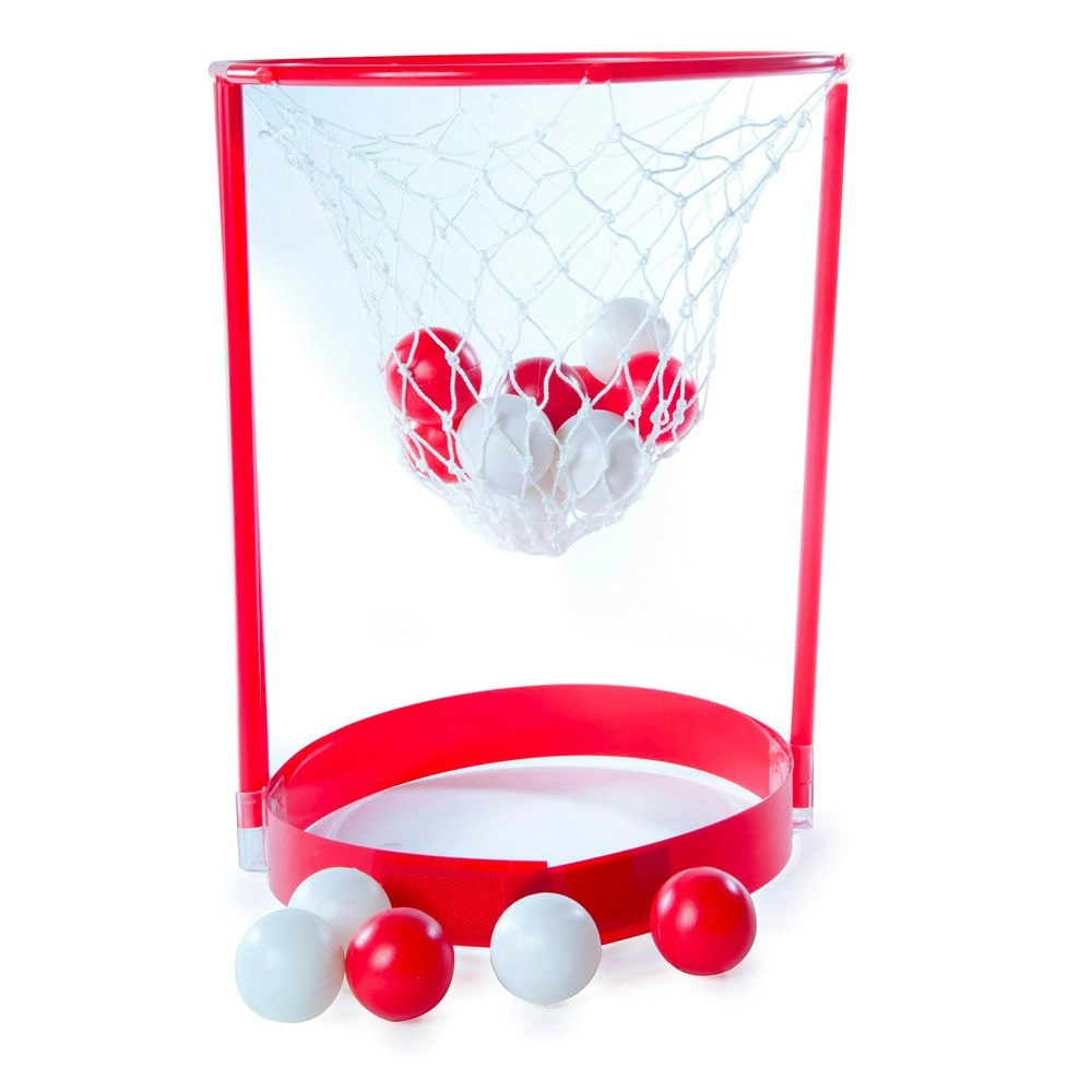 21pc Brain Heads Funtime Party Game Playing Head Band Ball Basket/Hoop Case Set