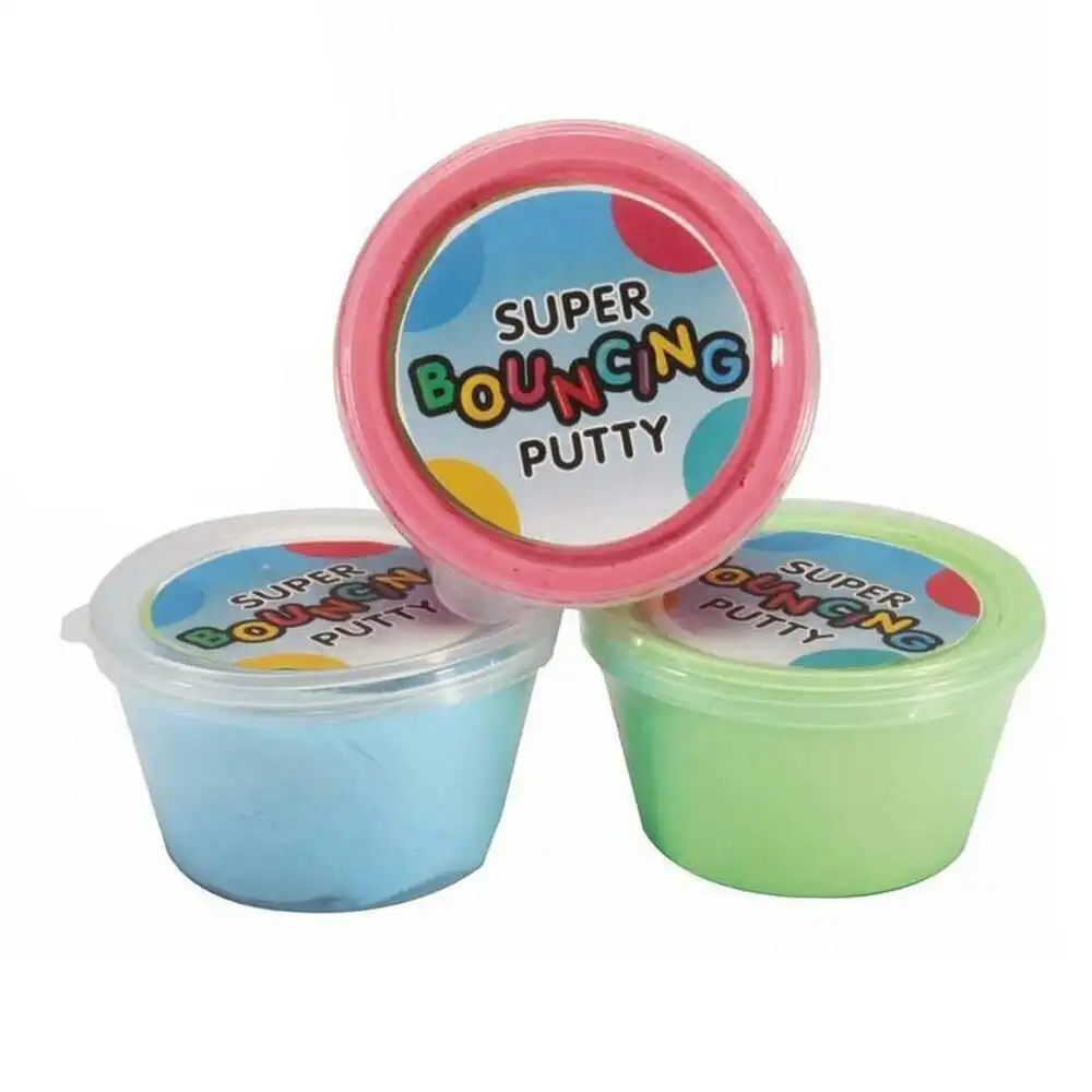 3x Fumfings Novelty 9cm Super Bouncing Putty Mould Creative Fun Toys 3y+ Assort