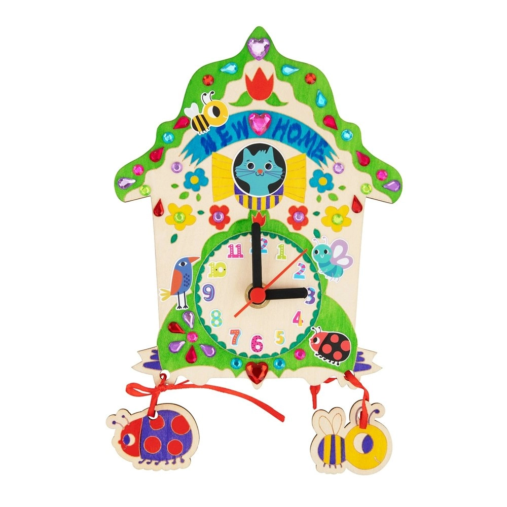 Tookyland DIY Wooden Clock Cuckoo Science & Craft Kit Children/Kid Toy/Craft 3y+